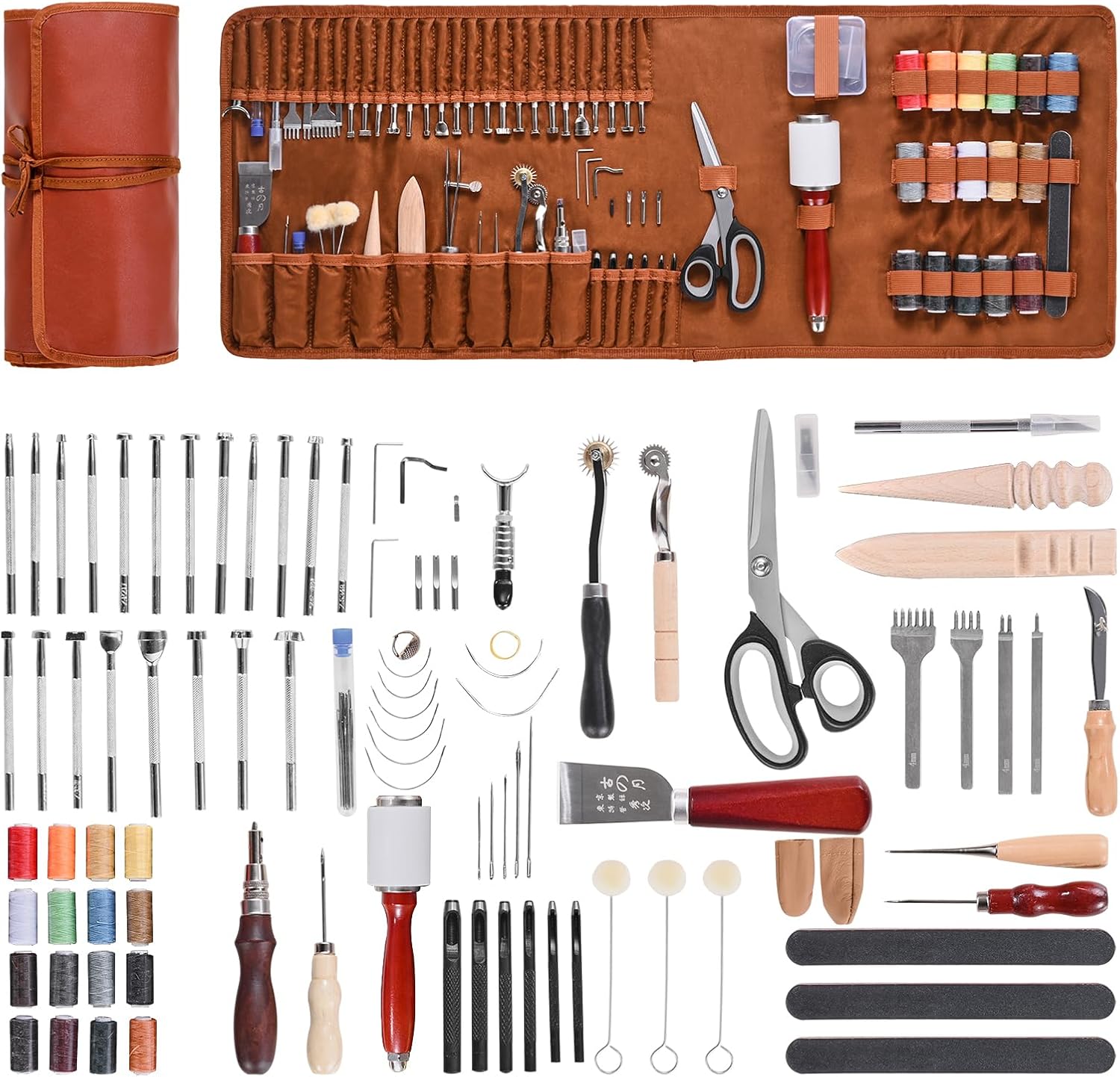 VEVOR Leather Working Tools Kit - 92 PCS Crafting Essentials