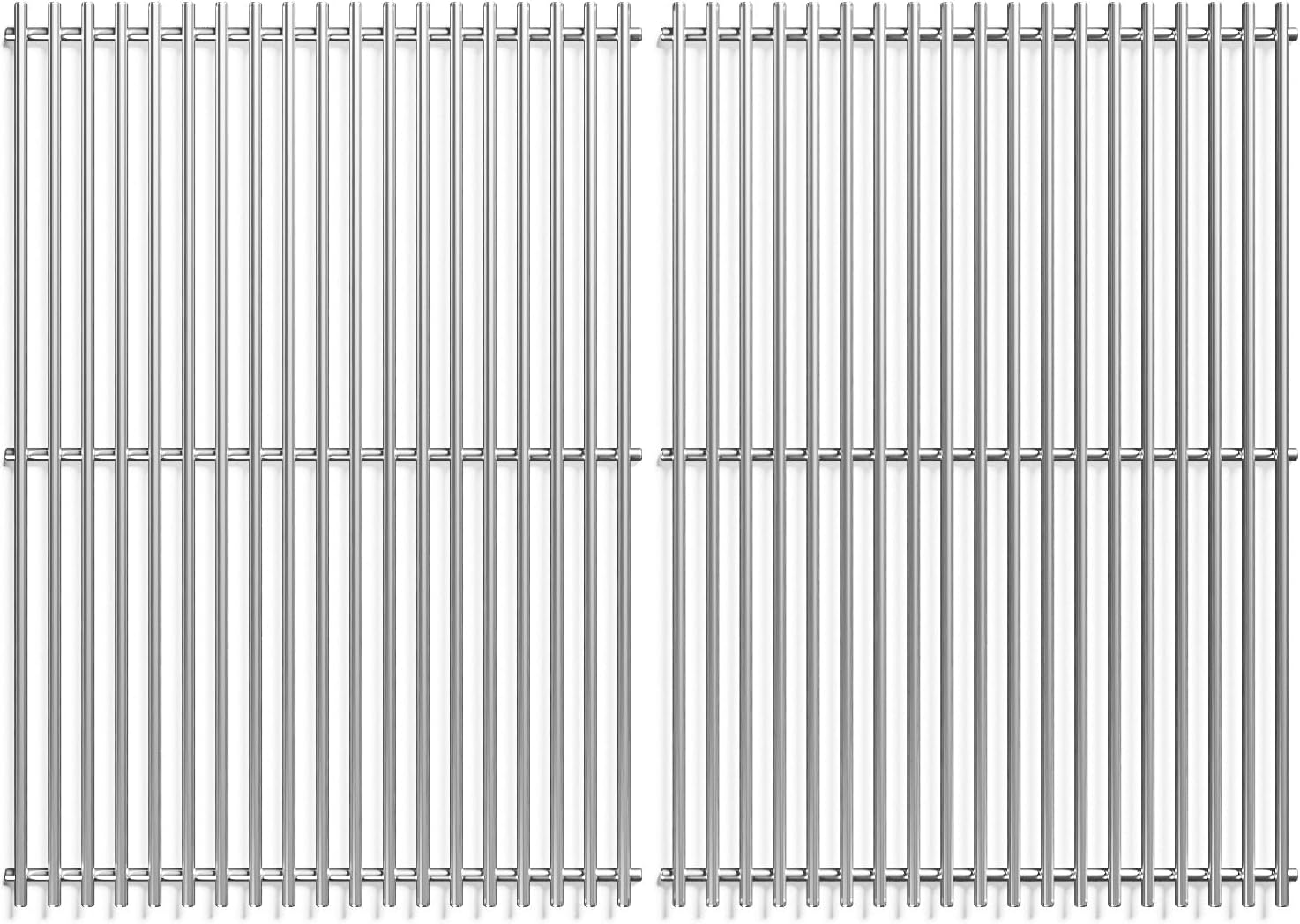 18.75in Stainless Steel Cooking Grill Grates for Weber Genesis II