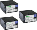 Kastar SSL-JVC70 Battery 3-Pack for JVC Cameras - Reliable Power