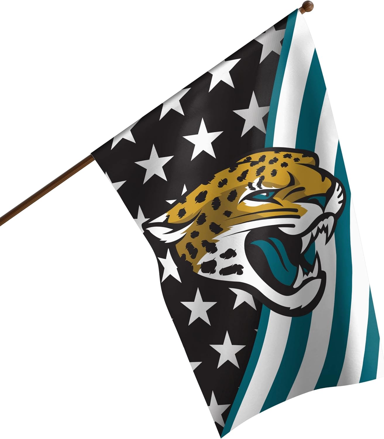 FOCO NFL Double Sided Team Logo Vertical Flag for Fans