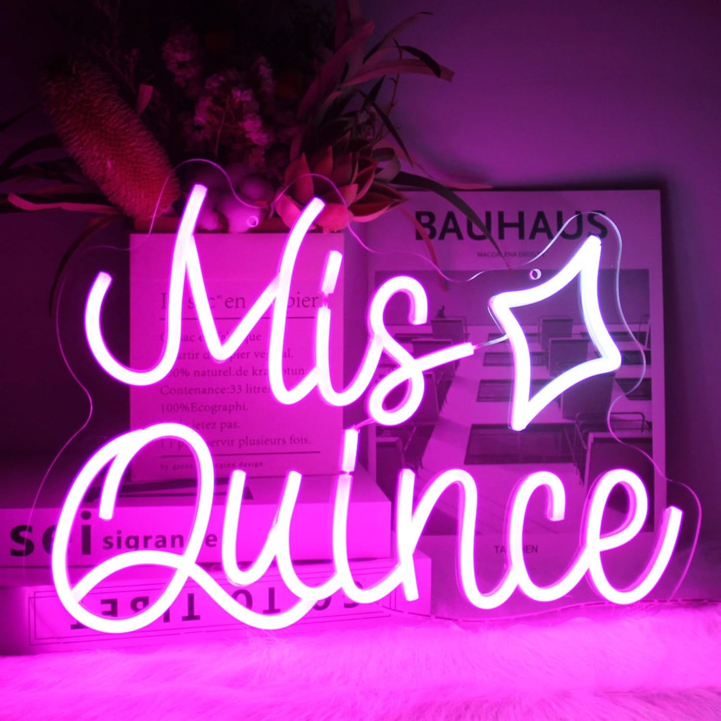 Mis Quince Neon Sign by CKTBLEY for Sweet 15 Celebrations