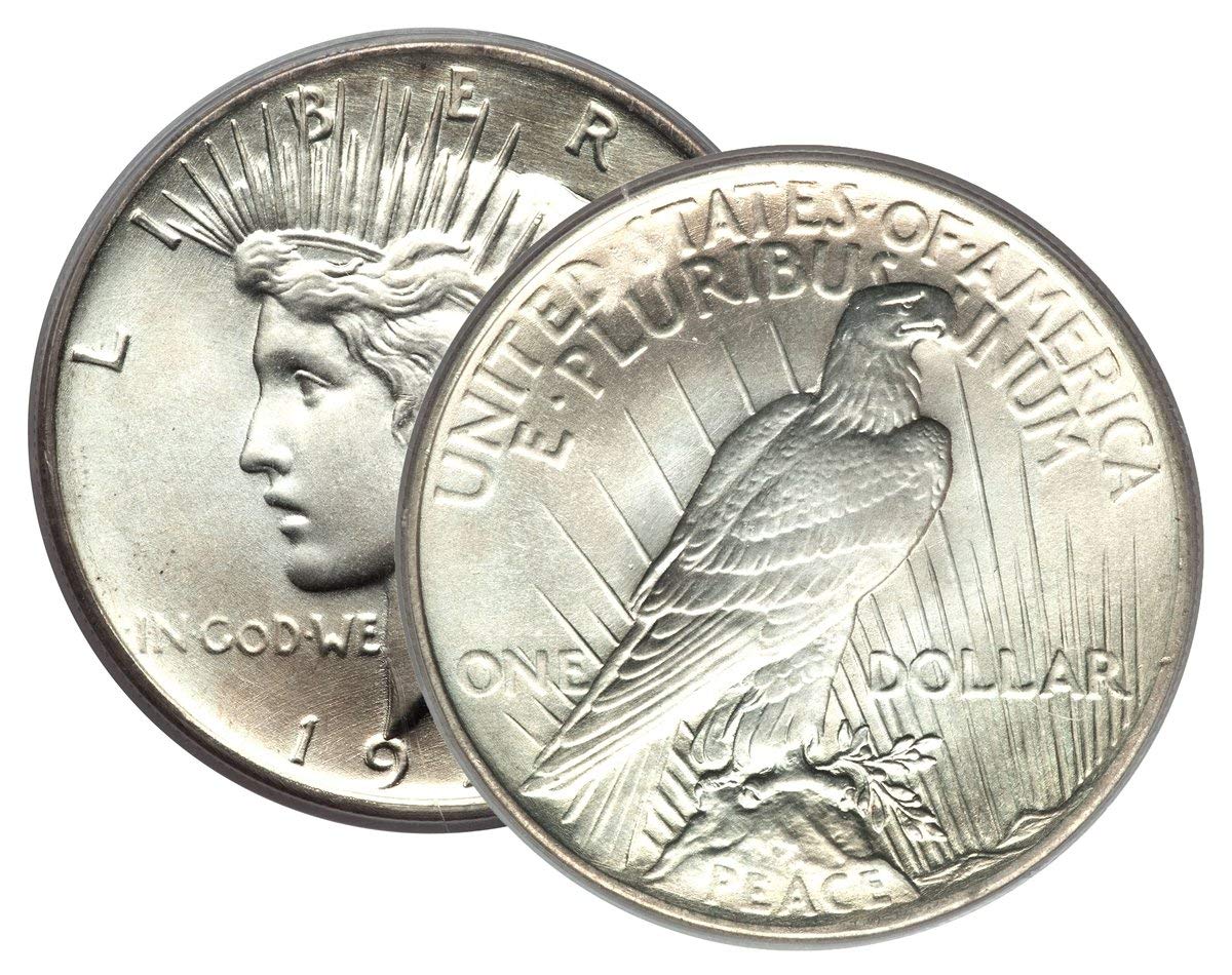 Peace Silver Dollar Mid-1920fts Extra Fine Condition Now in Stock