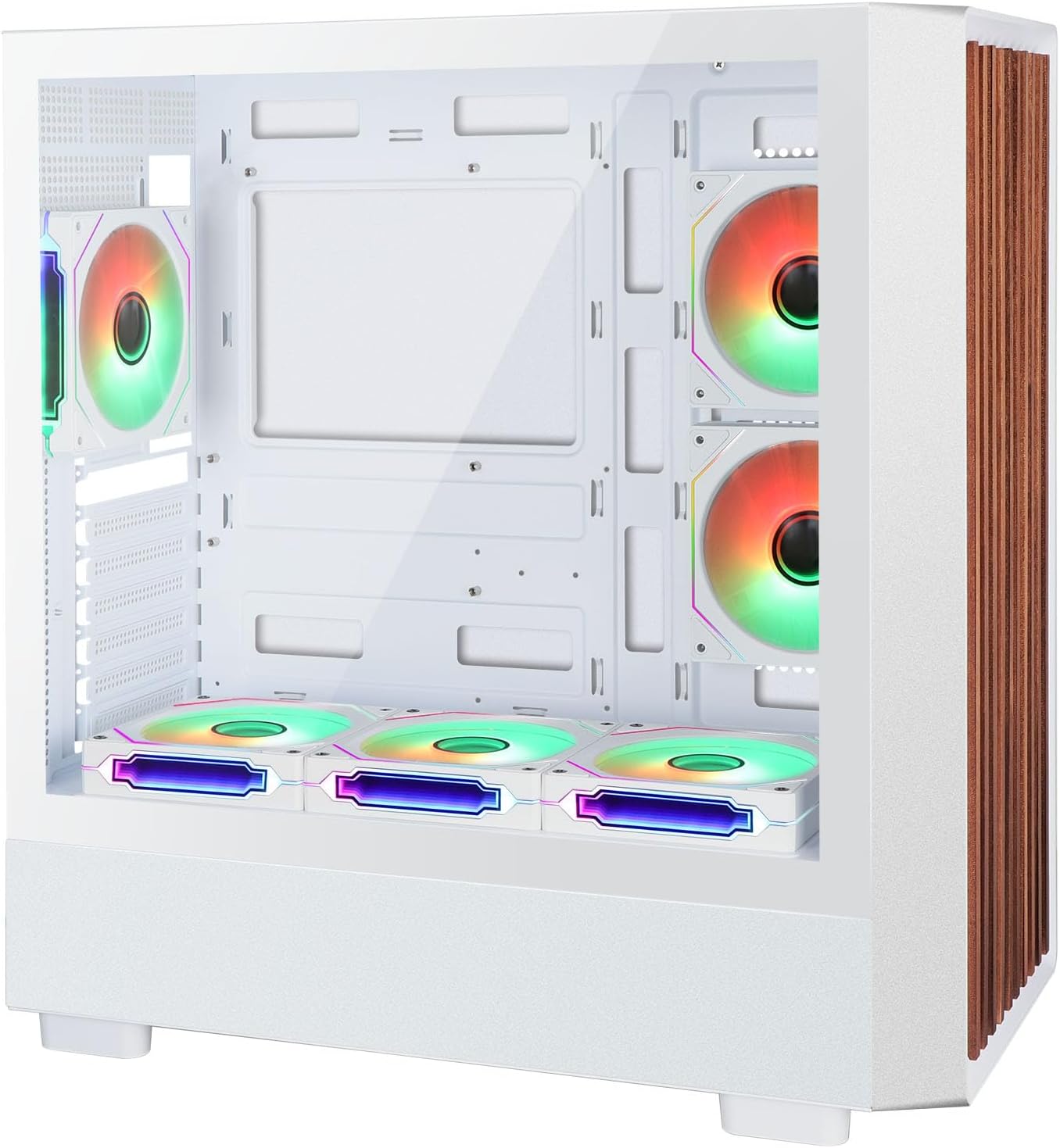 D2-W-F High Airflow Tempered Glass Mid-Tower PC Case Review