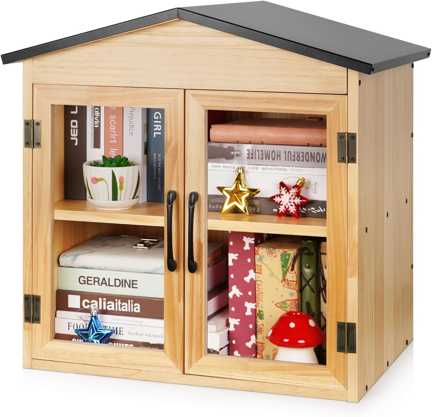 Outdoor Library Book Box Storage for Community Sharing Needs