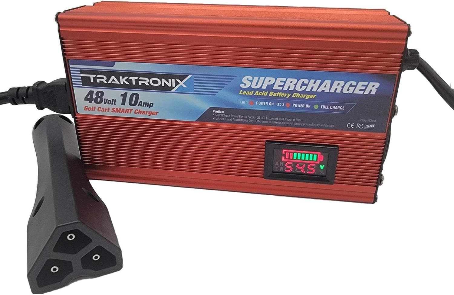 Fast Charge 48V Golf Cart Charger by Traktronix