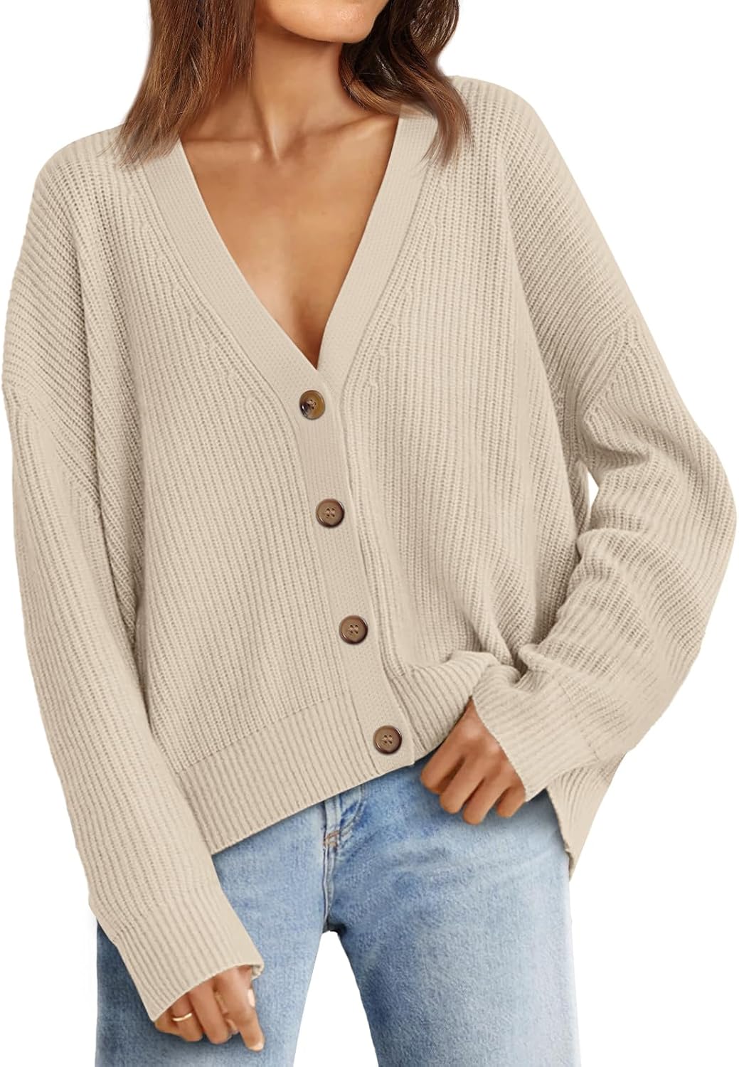 LILLUSORY Oversized Cardigan Sweaters for Women in Fall Fashion