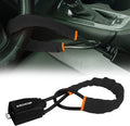 Car Steering Wheel Lock and Seat Belt Lock - Visible Anti-Theft