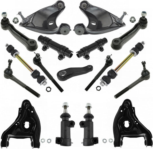 TRQ Front Steering & Suspension Kit for Chevrolet GMC Vehicles