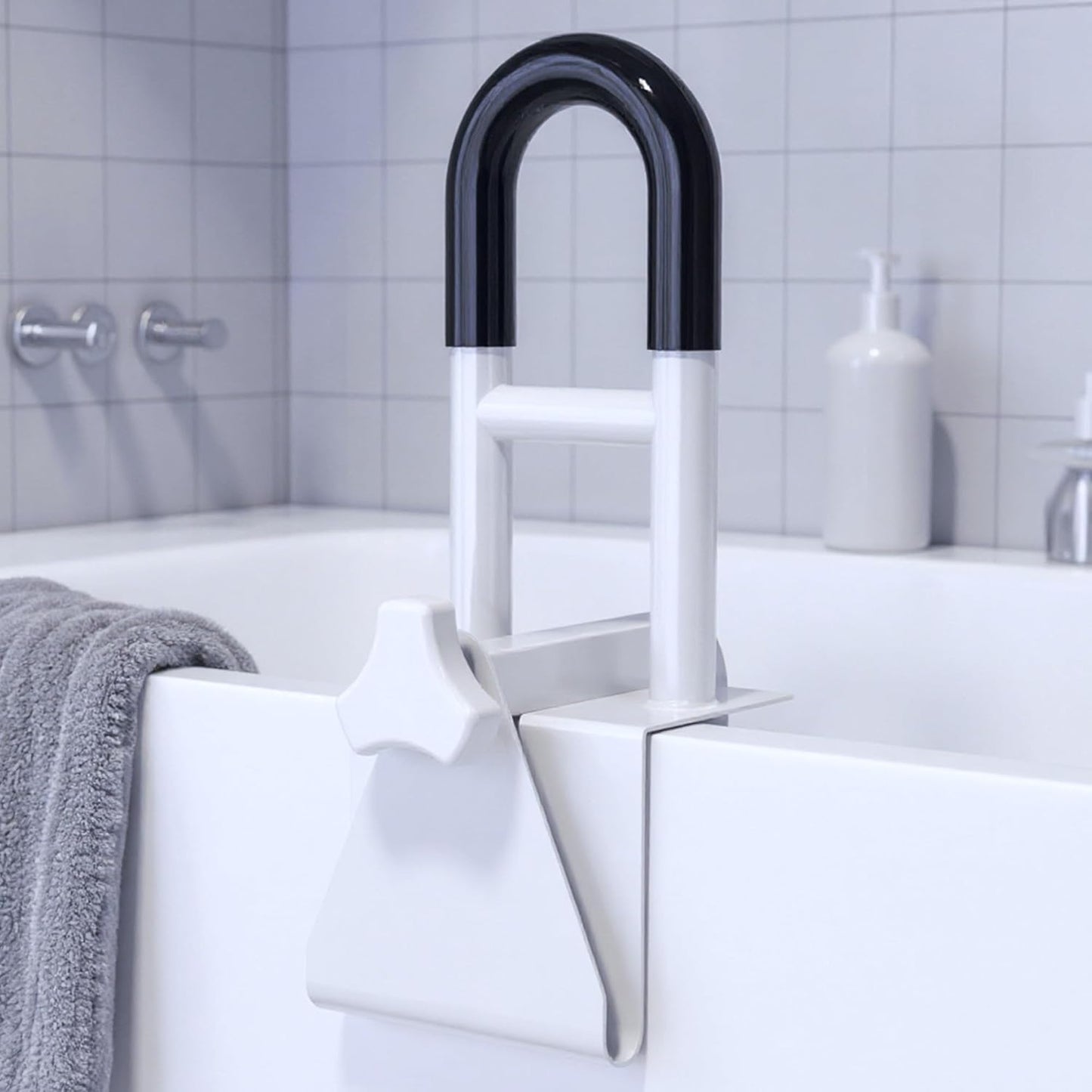 Bathtub Safety Rail for Seniors: Non-Slip Grab Bar Handle