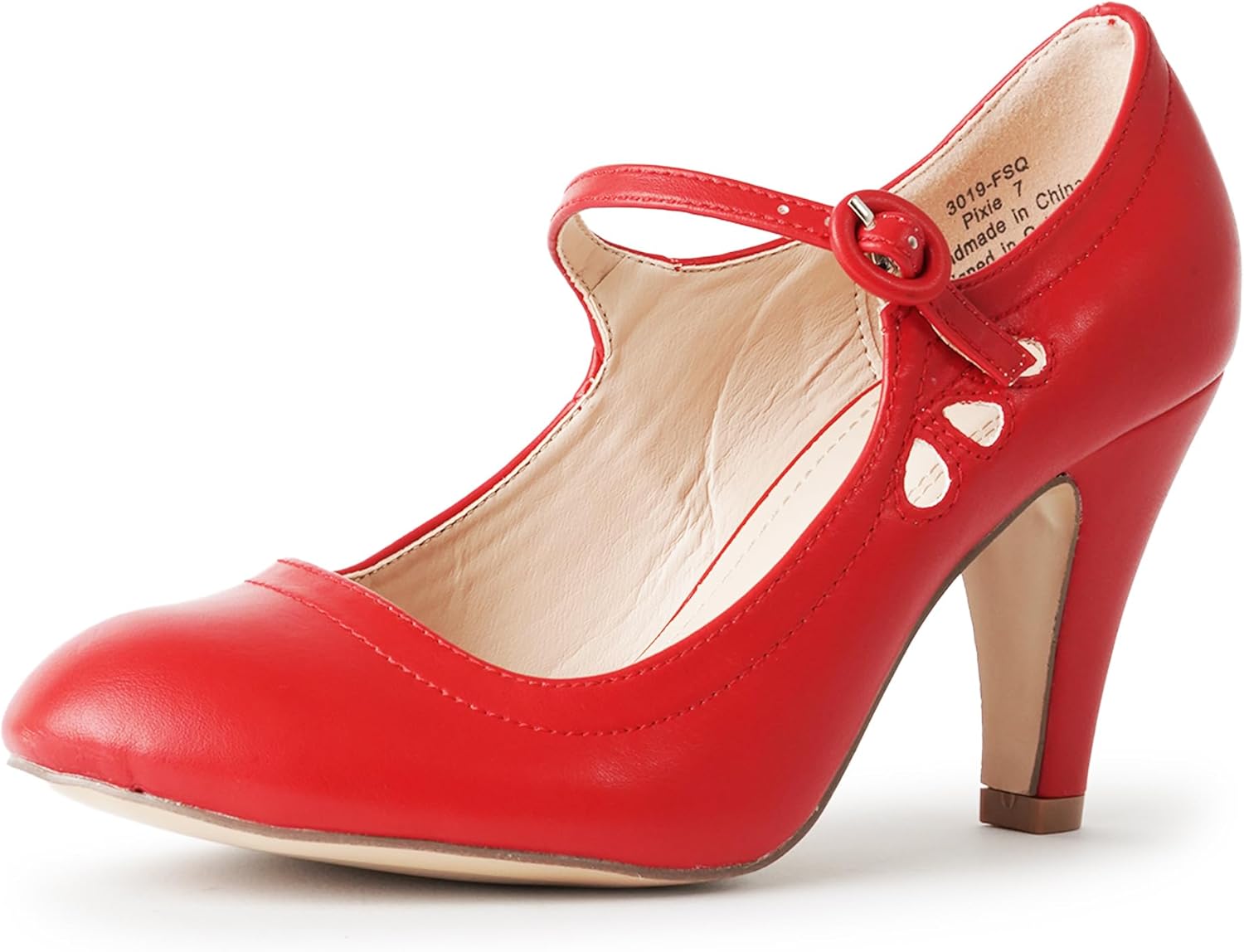 Pixie Mary Jane Shoes for Women - Retro Vintage Style Pumps