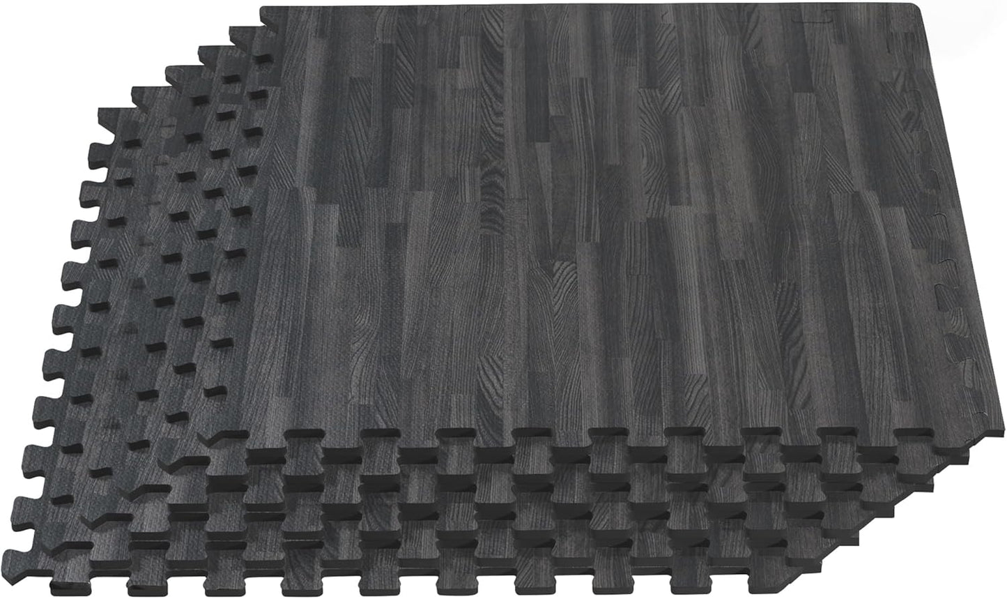 Forest Floor Premium Wood Grain Foam Tiles for Stylish Flooring
