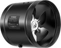 VIVOSUN Inline Booster Duct Fan 8 in 420 CFM - Quiet Powerful