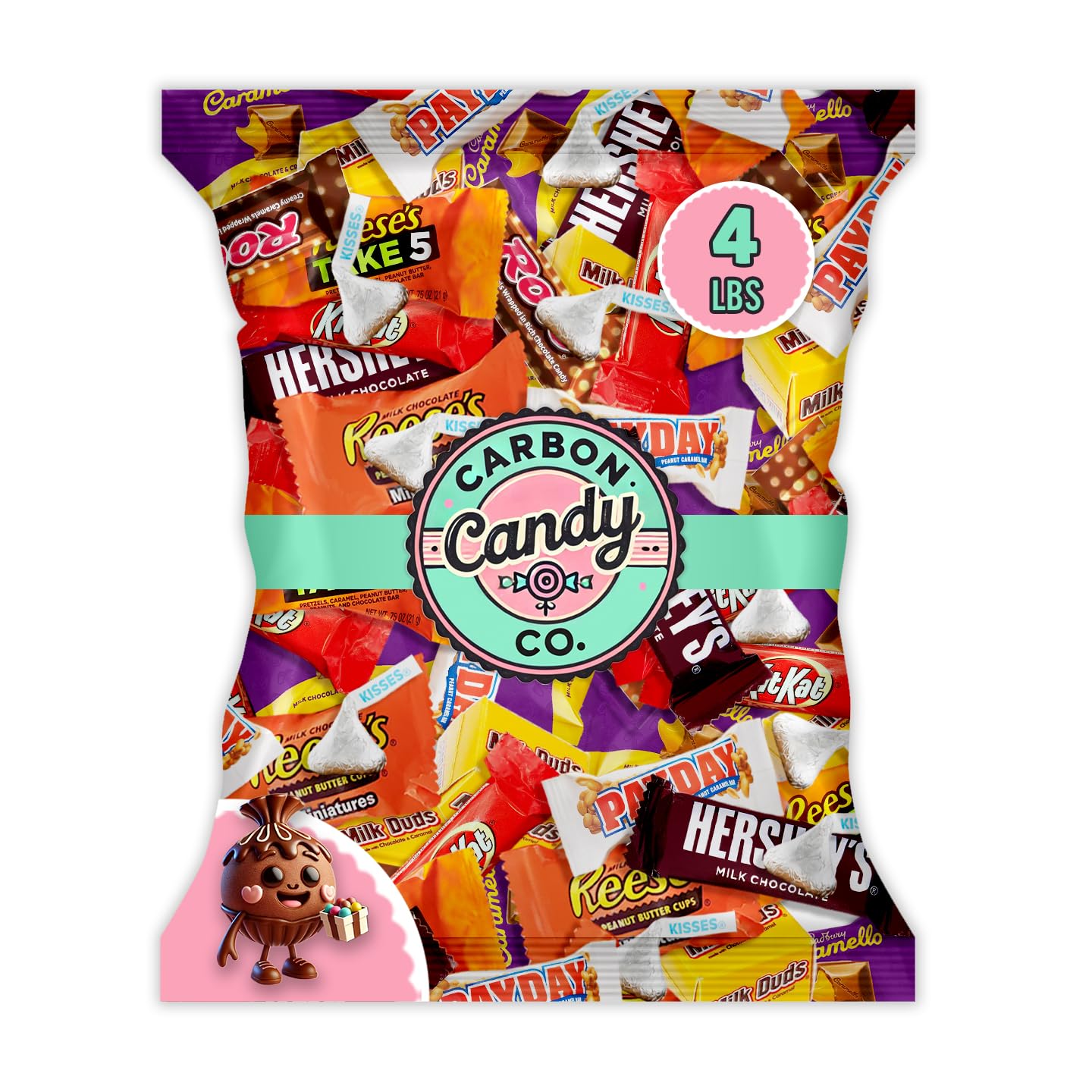 Chocolate Candy Variety Pack - 4 lb Assorted Miniatures