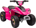 Aosom 6V Kids ATV 4-Wheeler Ride On Car - Toddler Electric Quad
