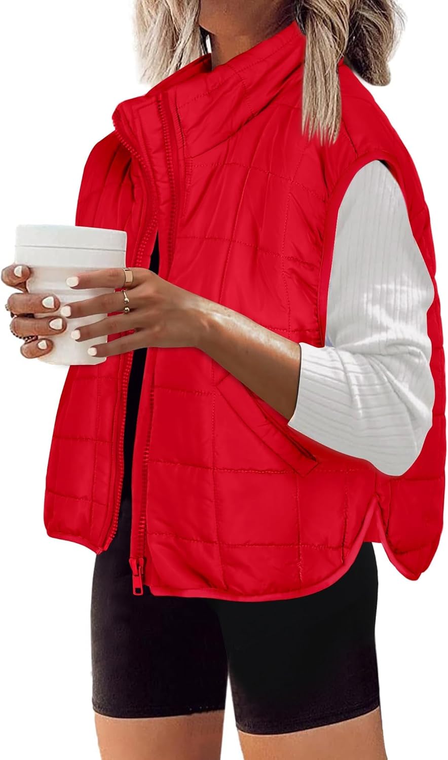 Zeagoo Womens Puffer Vest - Stylish Sleeveless Winter Outerwear