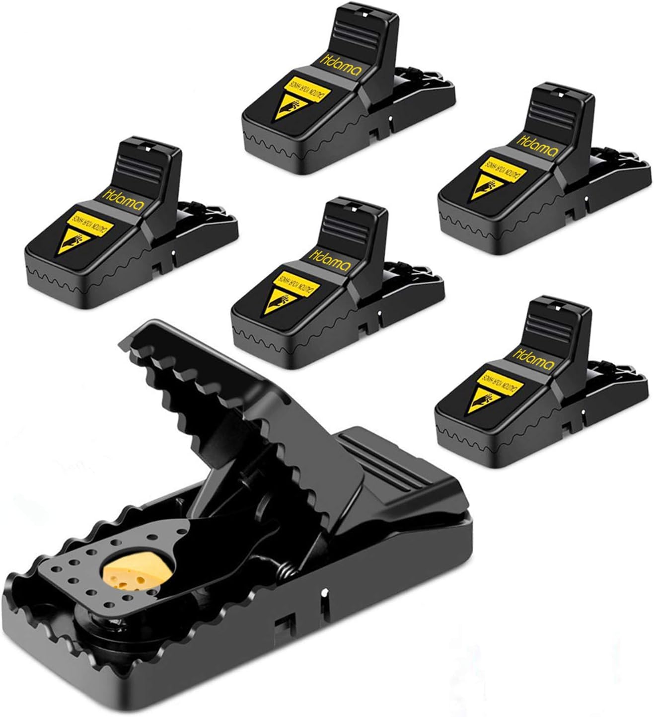 Quick Kill Mouse Traps - Safe & Reusable 6 Pack