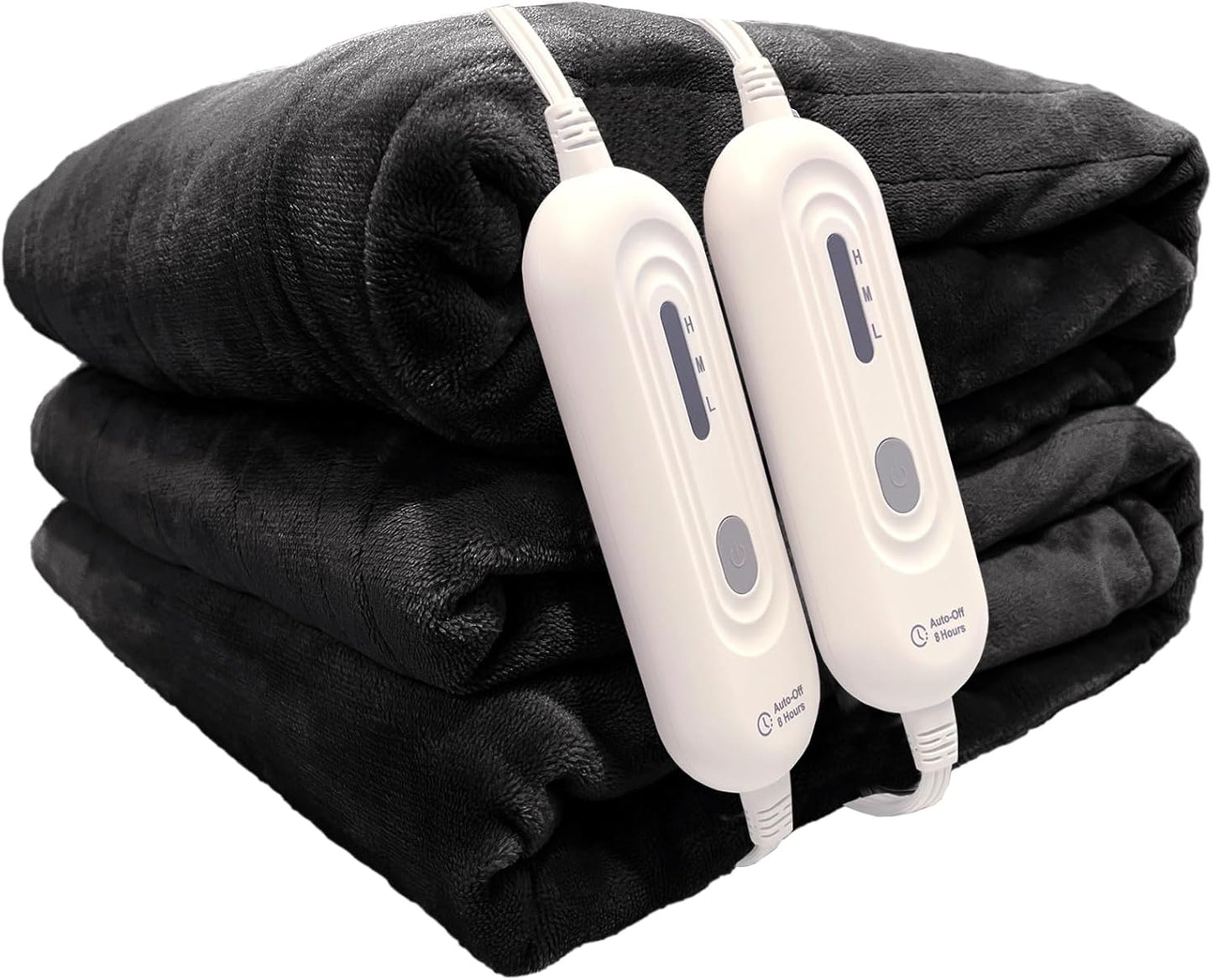 Tefici Electric Blanket King Size with Dual Control and Comfort