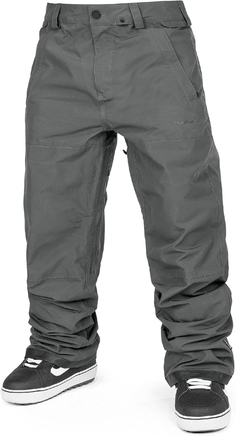 Volcom Men's Dua Gore-Tex Snowboard Pant - Charcoal: Ultimate Waterproof Comfort