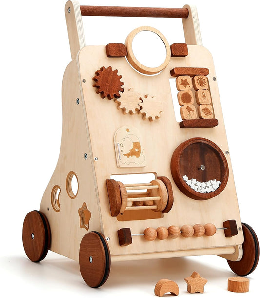 Wooden Baby Walker for Learning to Walk - Woodtoe