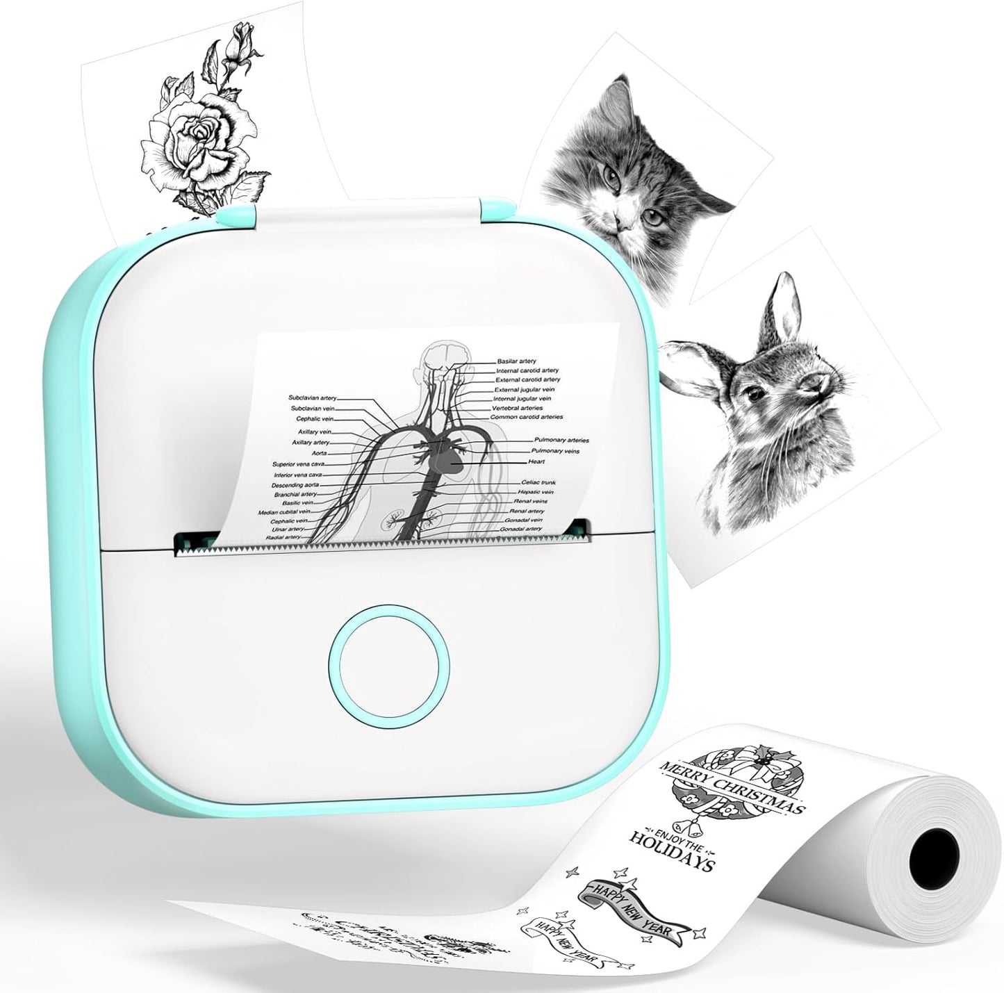 Portable Bluetooth Sticker Printer - Print Anywhere!