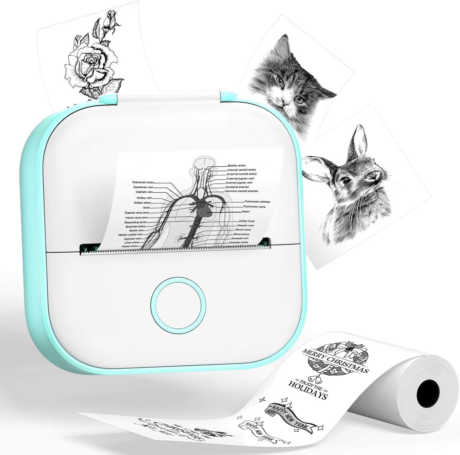 Portable Bluetooth Sticker Printer - Print Anywhere!