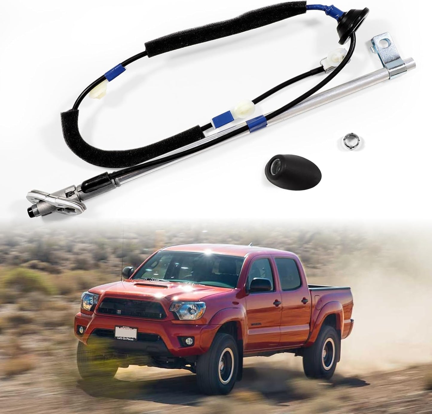 Manual Antenna Assembly for Toyota Tacoma 2005-2015 Models