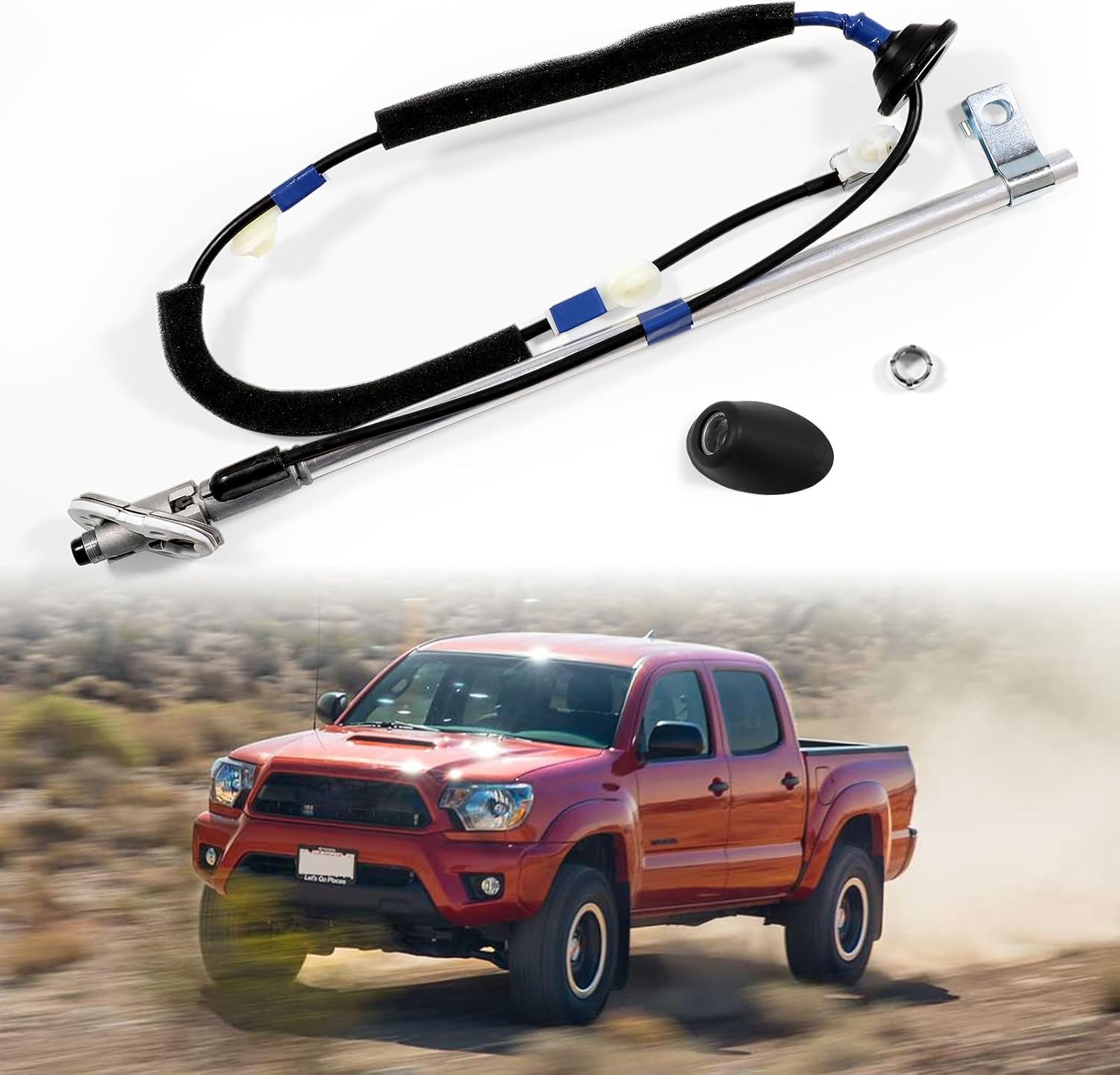 Manual Antenna Assembly for Toyota Tacoma 2005-2015 Models
