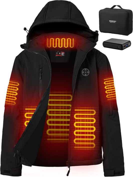 Women's Heated Jacket with Battery Pack for Ultimate Warmth