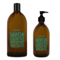 Savon de Marseille Apothicare Liquid Soap, Mint Basil - Refill Set