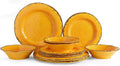 LEHAHA Melamine Dinnerware Set 12 Piece for 4 - Lightweight