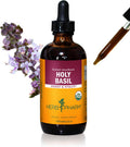 Holy Basil Liquid Extract for Energy and Vitality - Organic Tulsi