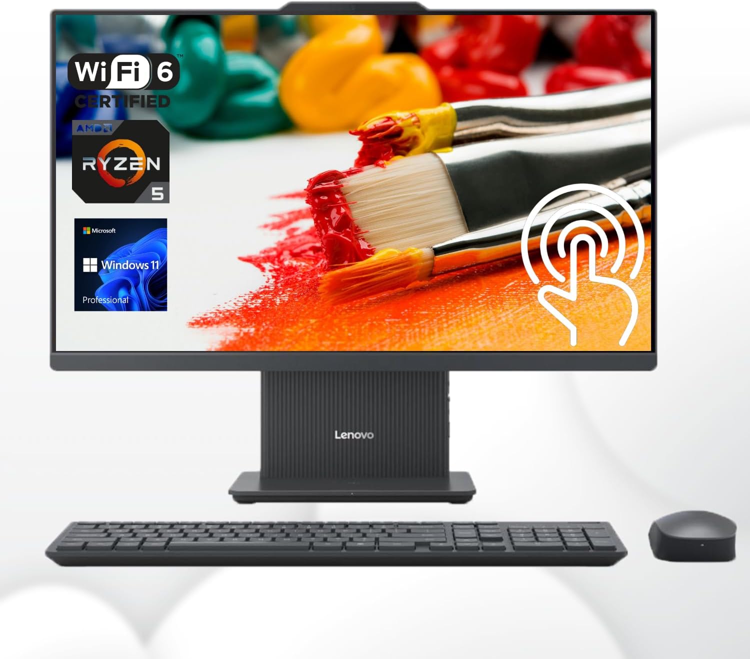 Lenovo IdeaCentre 27in Business All-in-One with Touchscreen