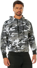 Camo Pullover Hooded Sweatshirt - Comfortable Military Style