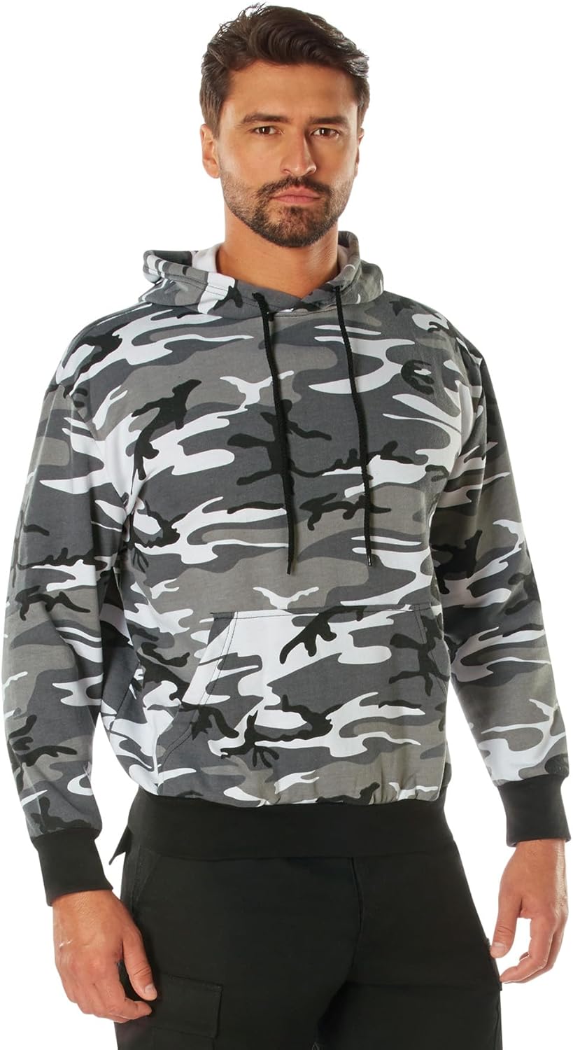 Rothco Camo Pullover Hooded Sweatshirt for Ultimate Comfort