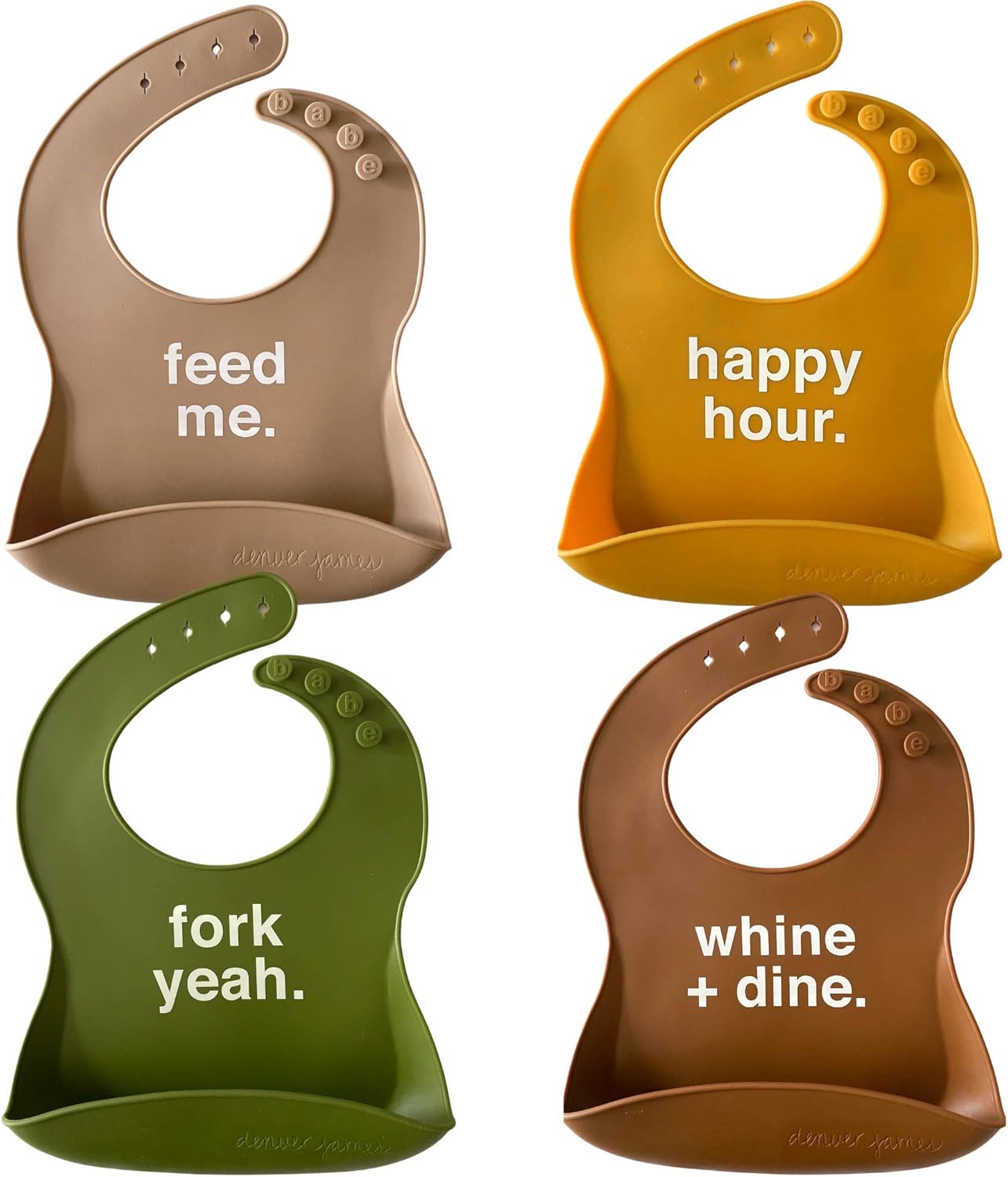 Silicone Feeding Bibs for Babies | Waterproof & Adjustable Design