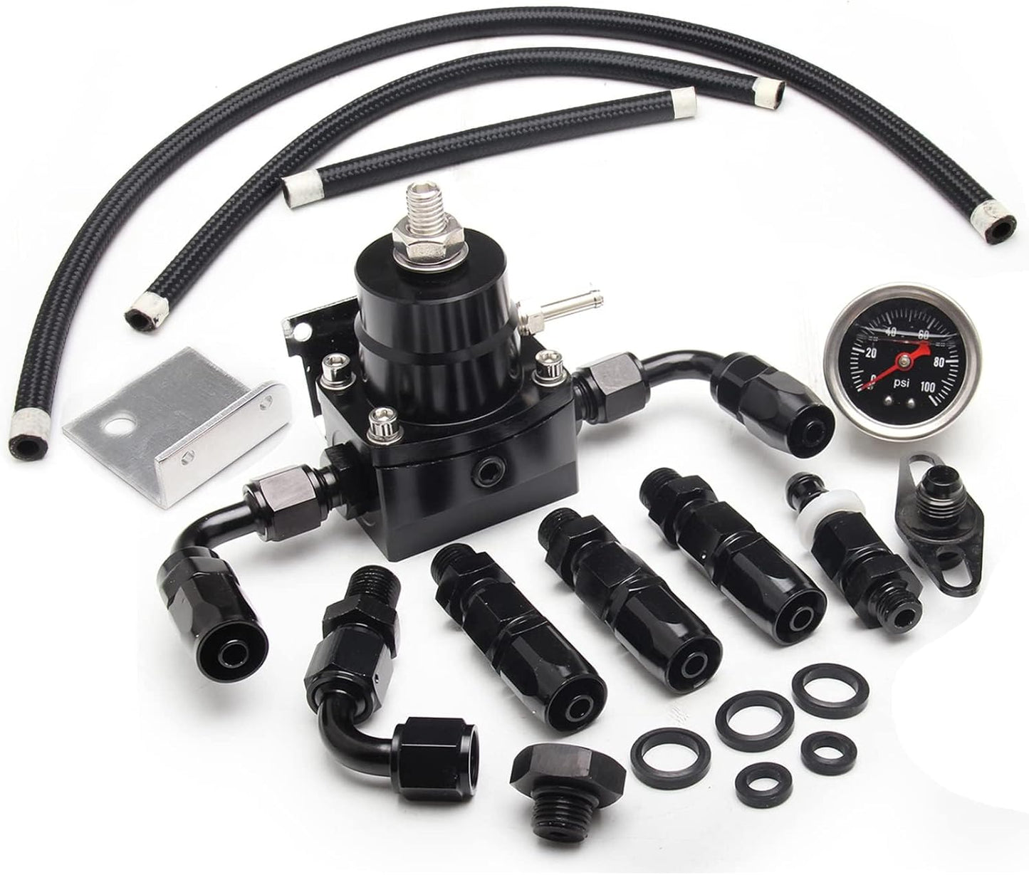 YESHMA EFI Fuel Pressure Regulator Kit for Universal Cars