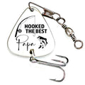 Fishing Gift for Papa Stainless Steel Lure - Engraved Keepsake