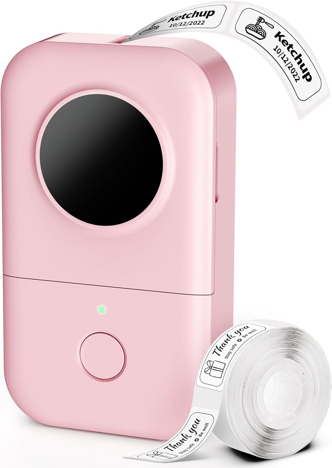 Portable Bluetooth Label Printer - Easy & Rechargeable!