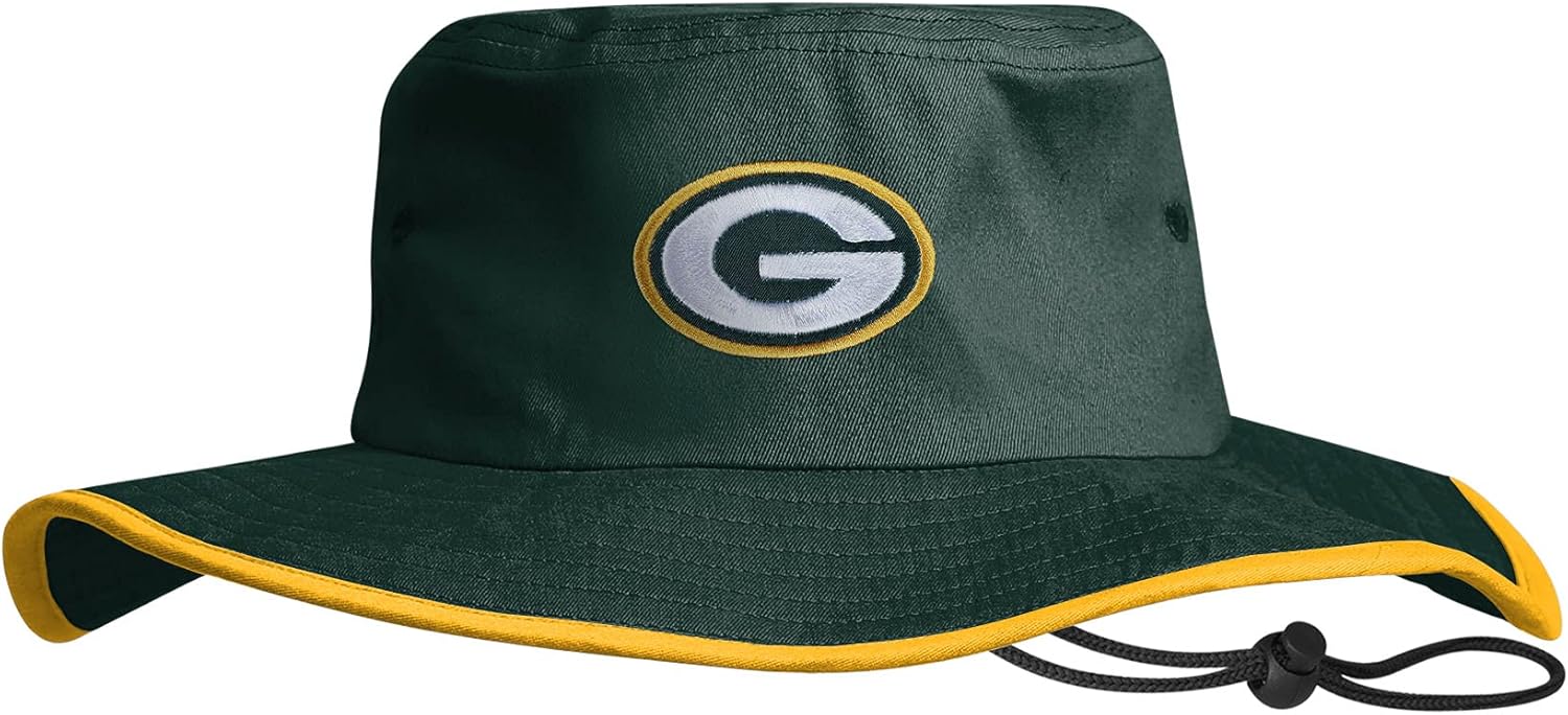 FOCO Unisex NFL Team Logo Sport Outdoor Sun Bucket Boonie Hat