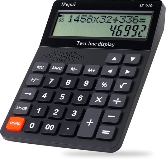 iPepul Large Display Desk Calculator
