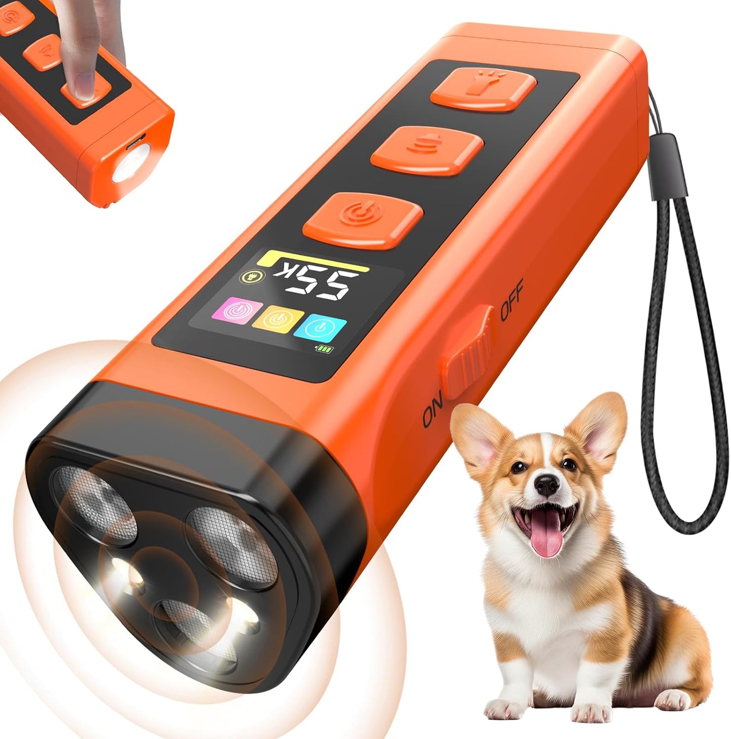 Dog Bark Deterrent Device for Humane Training and Control
