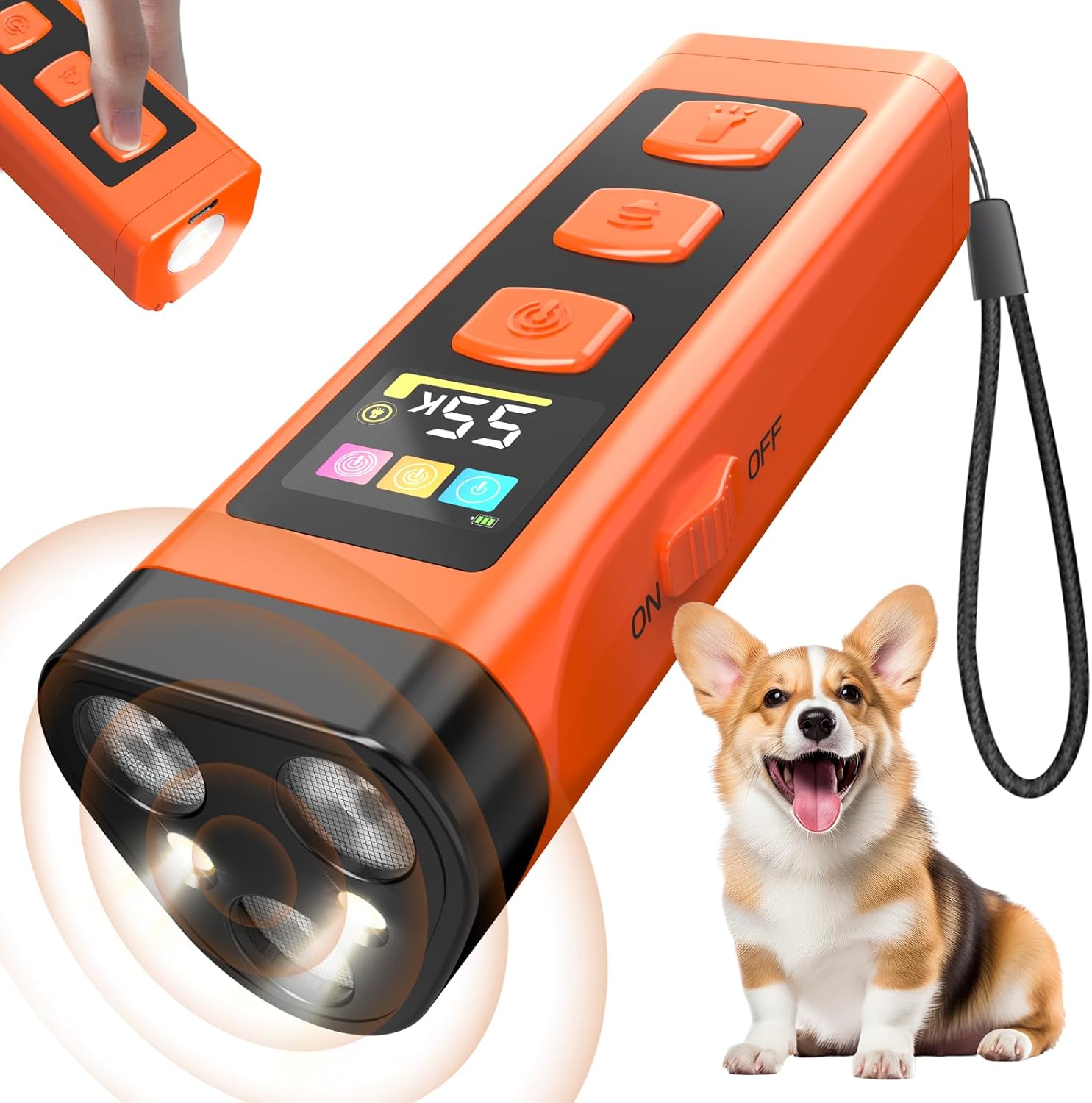 Dog Bark Deterrent Device for Humane Training and Control