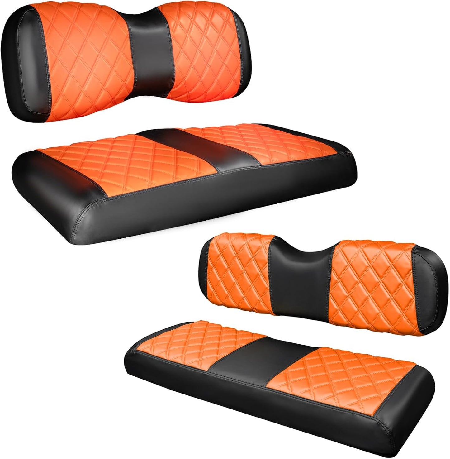 NOKINS Golf Cart Seat Covers Kit for EZGO Club Car Yamaha