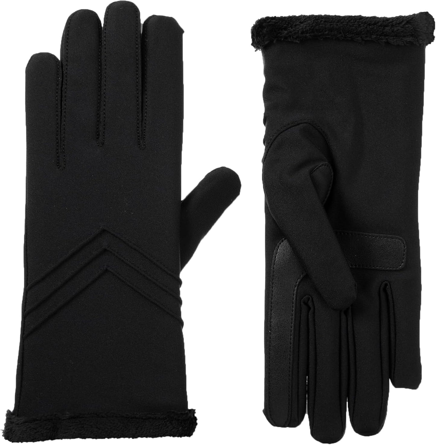 Isotoner Water Repellent Spandex Gloves