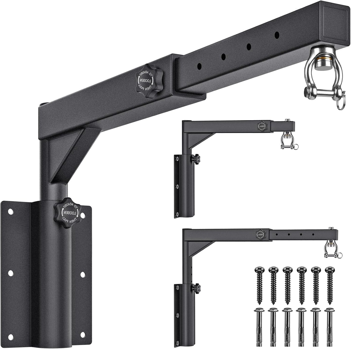 Dolibest Heavy Duty Wall Mount Bag Hanger - 800 LB Capacity