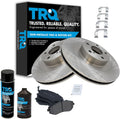 TRQ Front Brake Pad & Rotor Kit for 2005-2006 Saab 9-2X