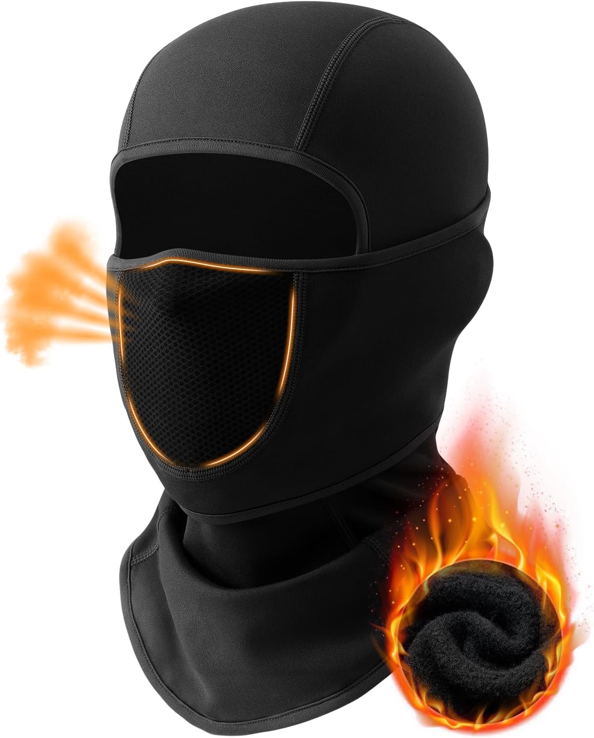 Movable Fleece Balaclava - Stay Warm & Flexible