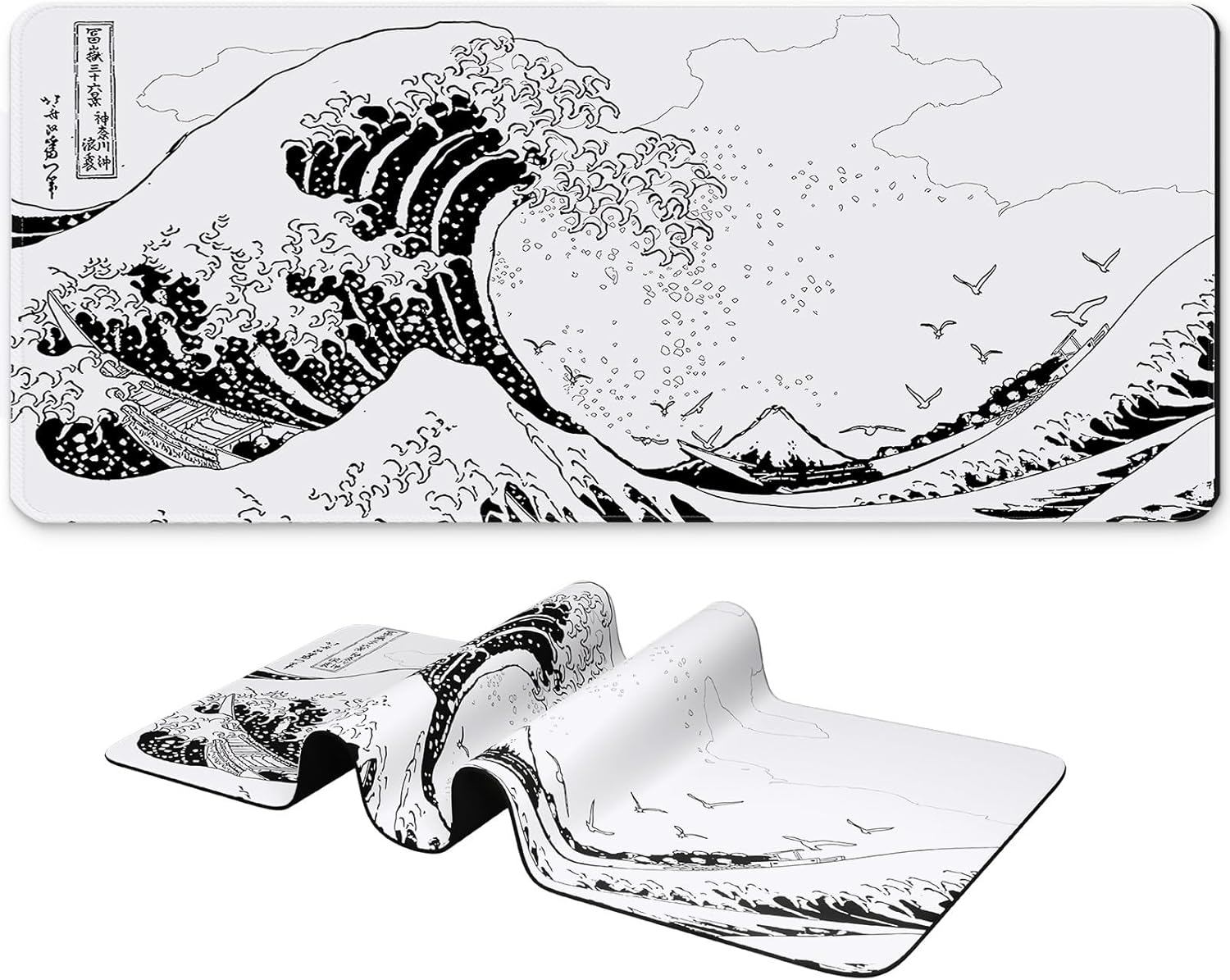 XL Anime Mouse Pad | Non-Slip Base | Full Keyboard Mat | BLITZPAW