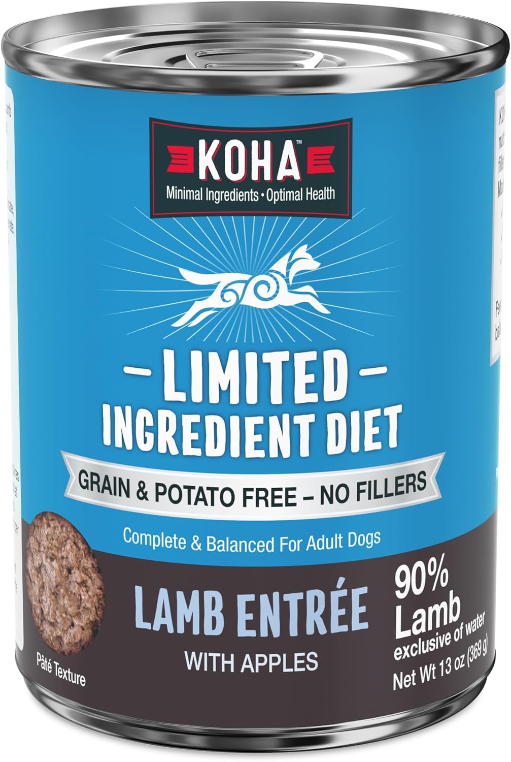KOHA Limited Ingredient Diet Lamb Entree for Dogs - Grain Free