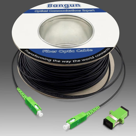 50 Meters Low Friction SC/APC Fiber Optic Internet Cable Review